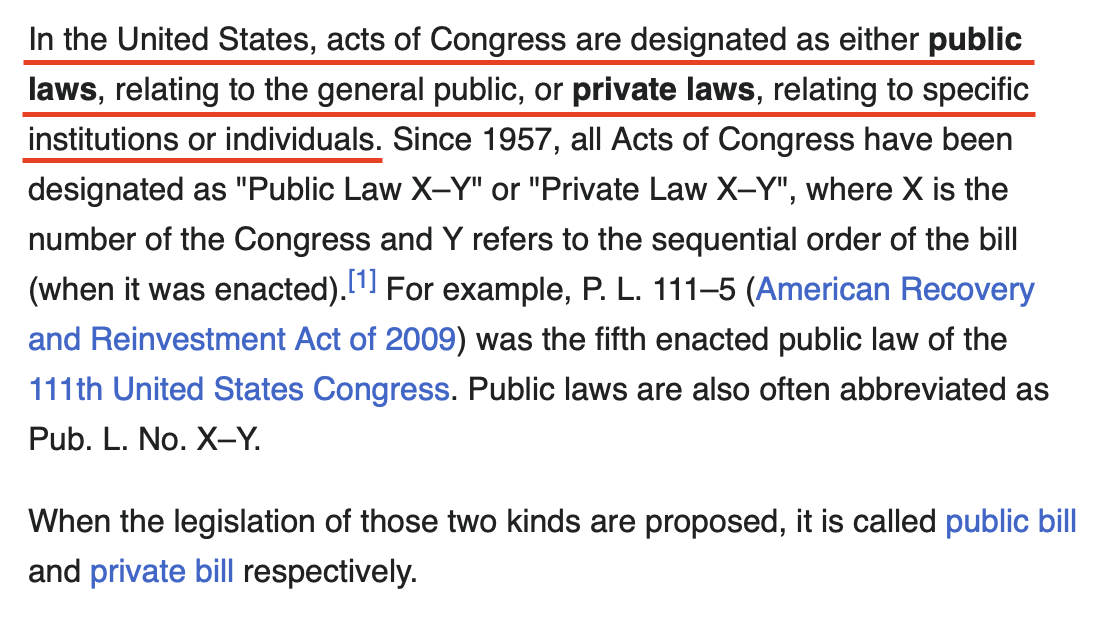 acts of congress 2